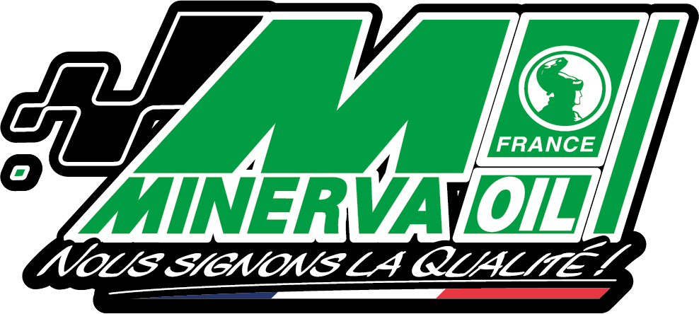 Logo de l'huile Minerva utilisé chez Ready 4 pneus - Gare pneus et auto à la Farlède