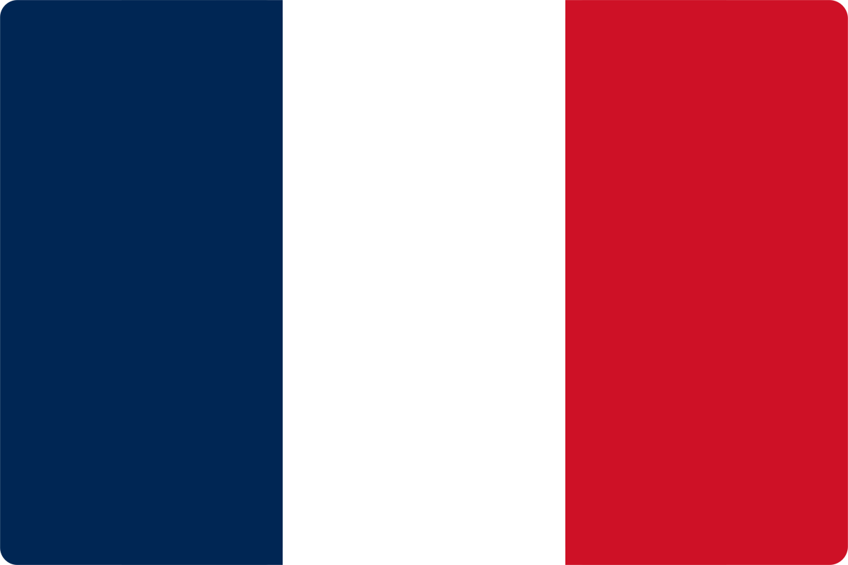 Drapeau français pour représenter la fabrication 100% française - Ready 4 pneus